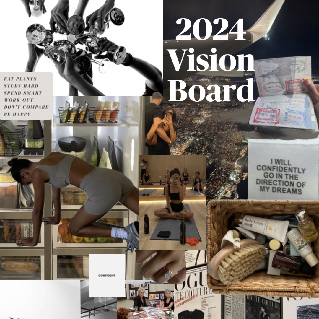 Reach Your Goals in 2024 using a Vision Board